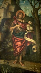 St. Johannes der Täufer in der Wildnis (recto)
